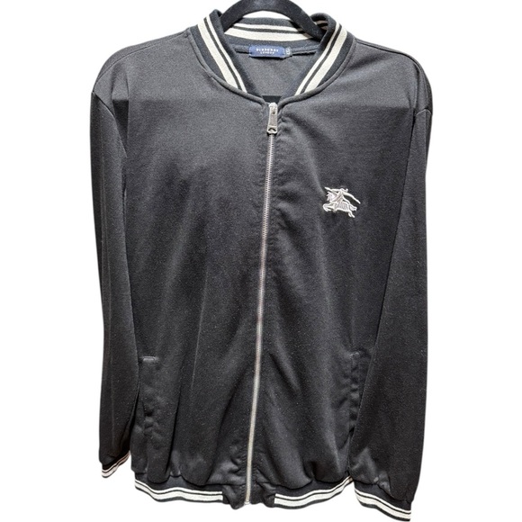 Vintage Burberry 4XL Bar City Bomber Jacket Made in Italy Rare Menswear - Picture 3 of 12